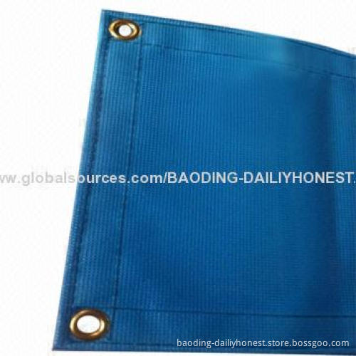 Flame-resistant PVC Scaffolding Safety Net for Construction Use, 1.8x6.3m, 1.8x5.1m, 0.9x5.1m